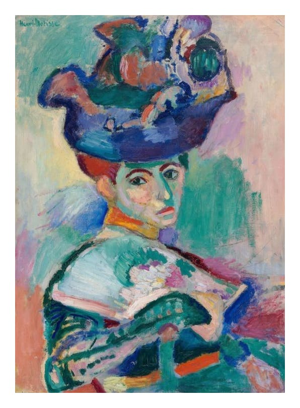 Matisse - Woman with a Hat Poster (30x40 cm) - Matisse posters