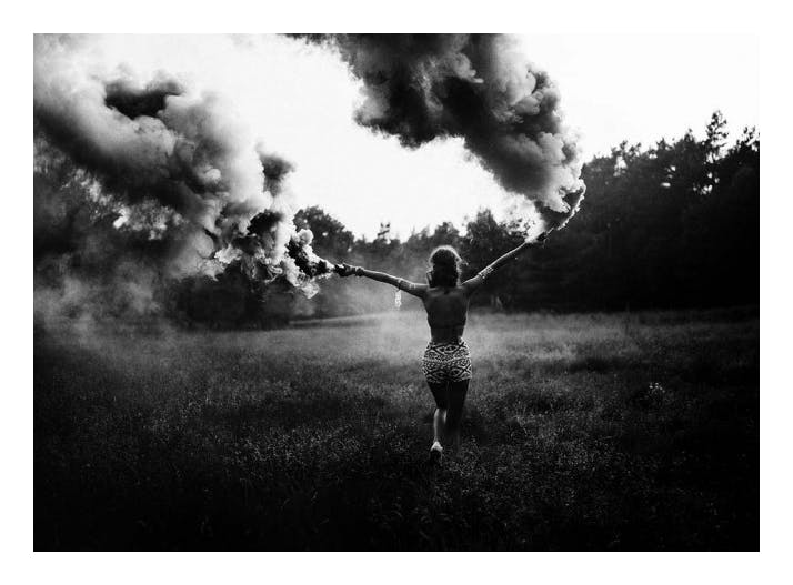 Free Spirit One Poster (30x40 cm)- Quadri e poster in bianco e nero