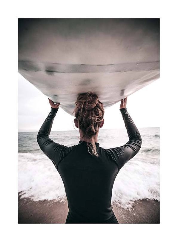 Catch The Waves Affische (50x70 cm) - Photographies