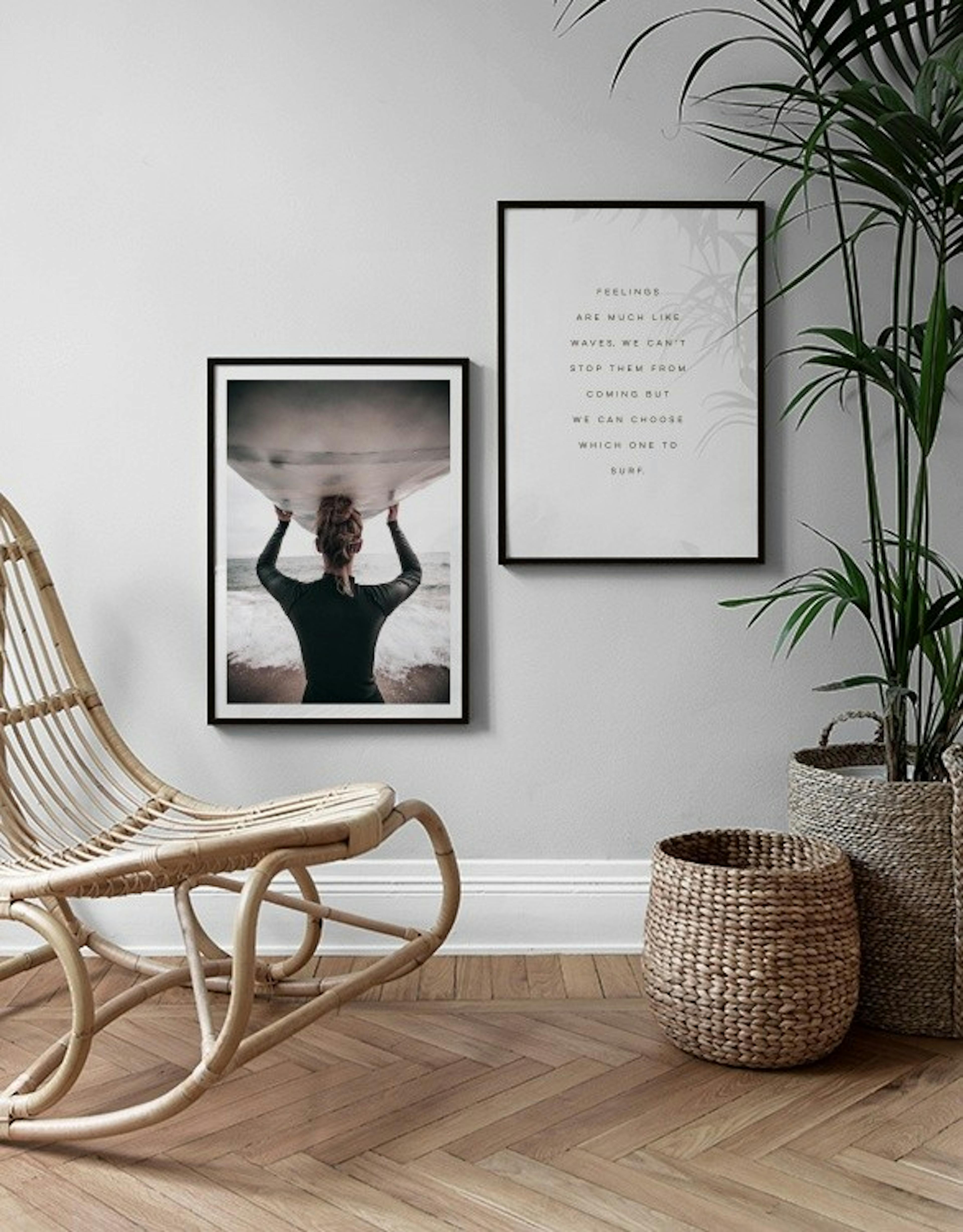 Catch The Waves Print