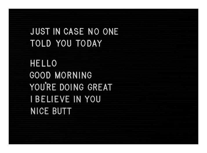 Prints - Nice Butt Print (30x40 cm) - Text posters