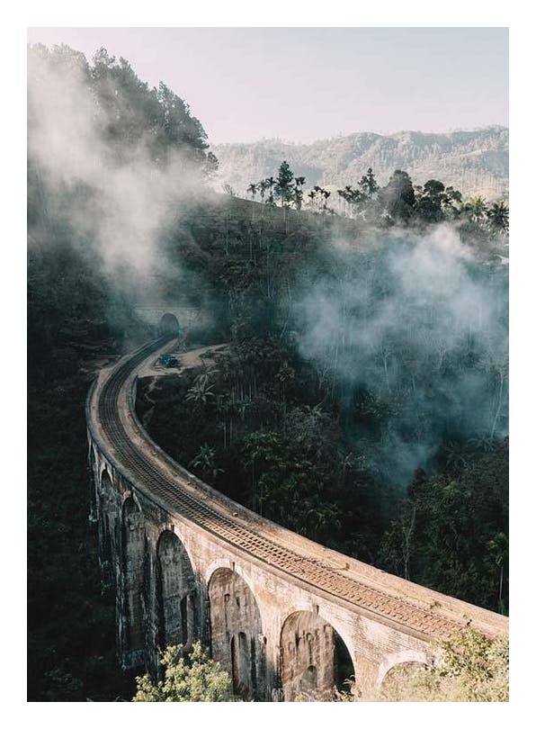 Nine Arch Bridge Poster (21x30 cm)
