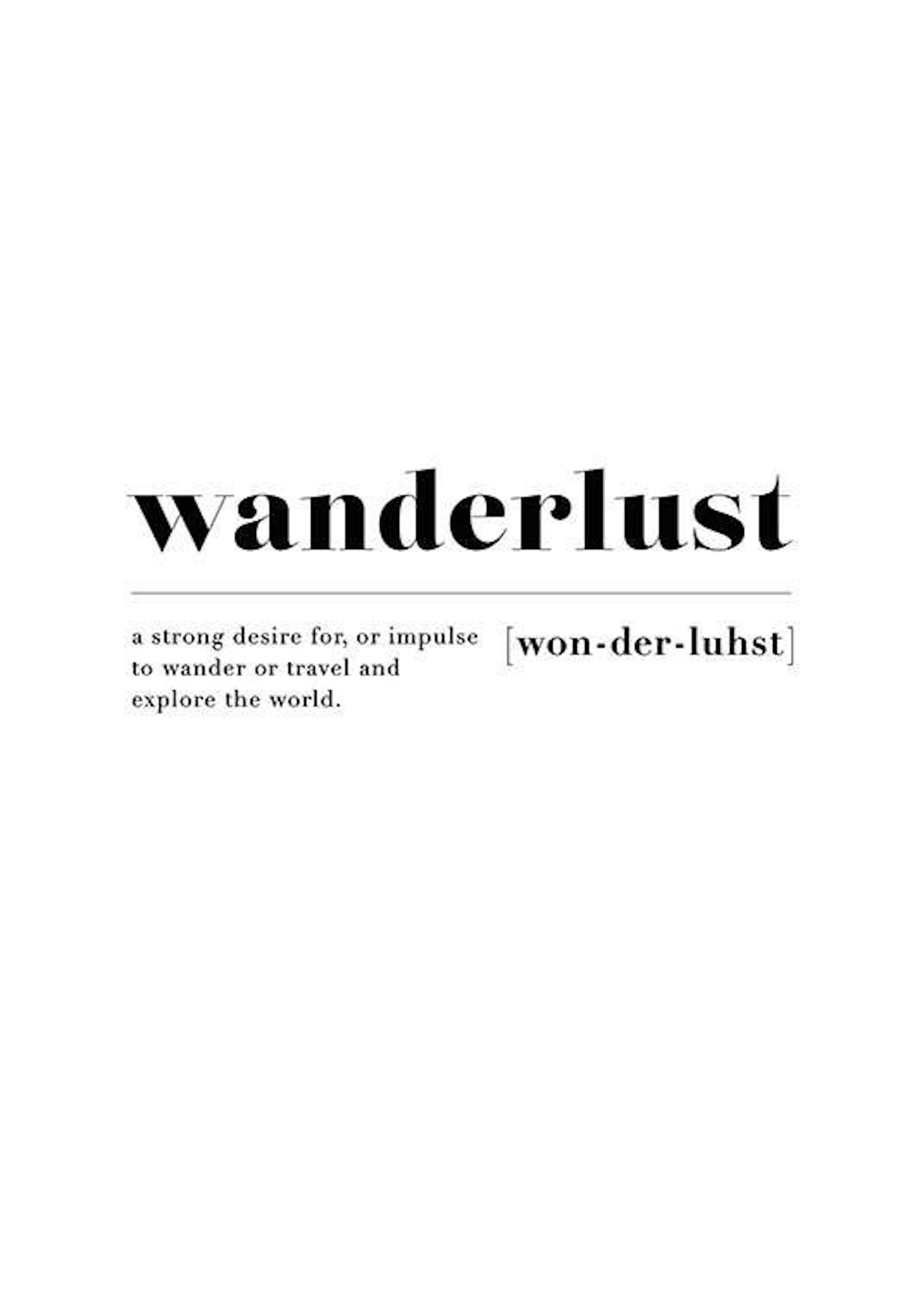 Wanderlust Print 0