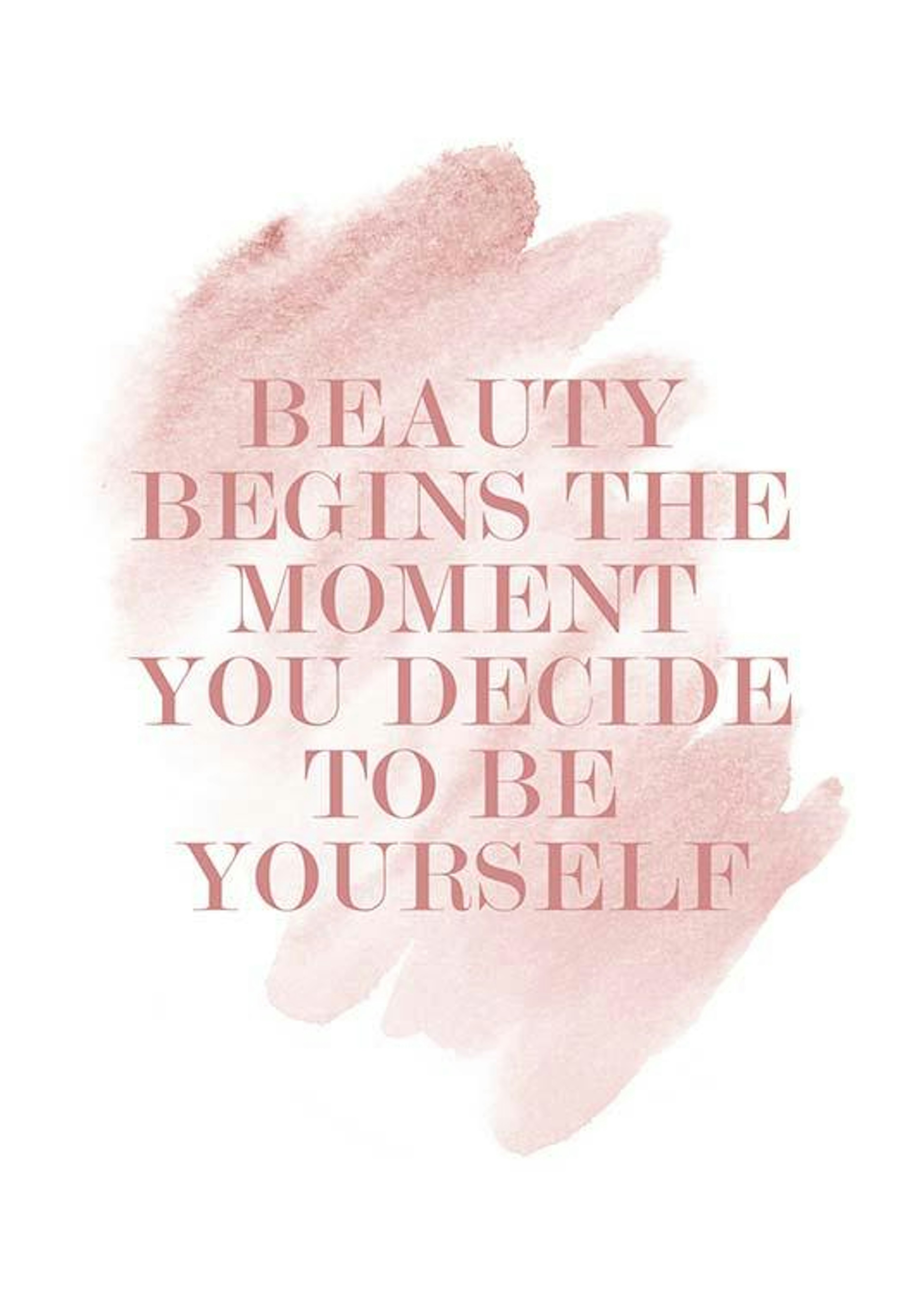 Beauty Begins Plakat 0