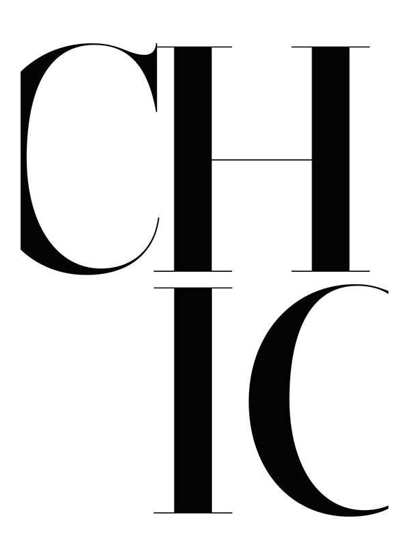 Chic Poster (30x40 cm)