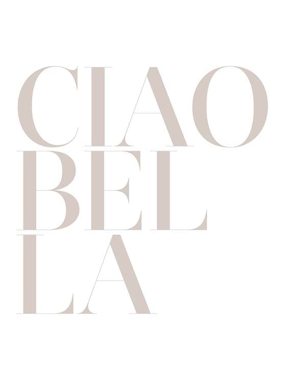 Ciao Bella Poster 0