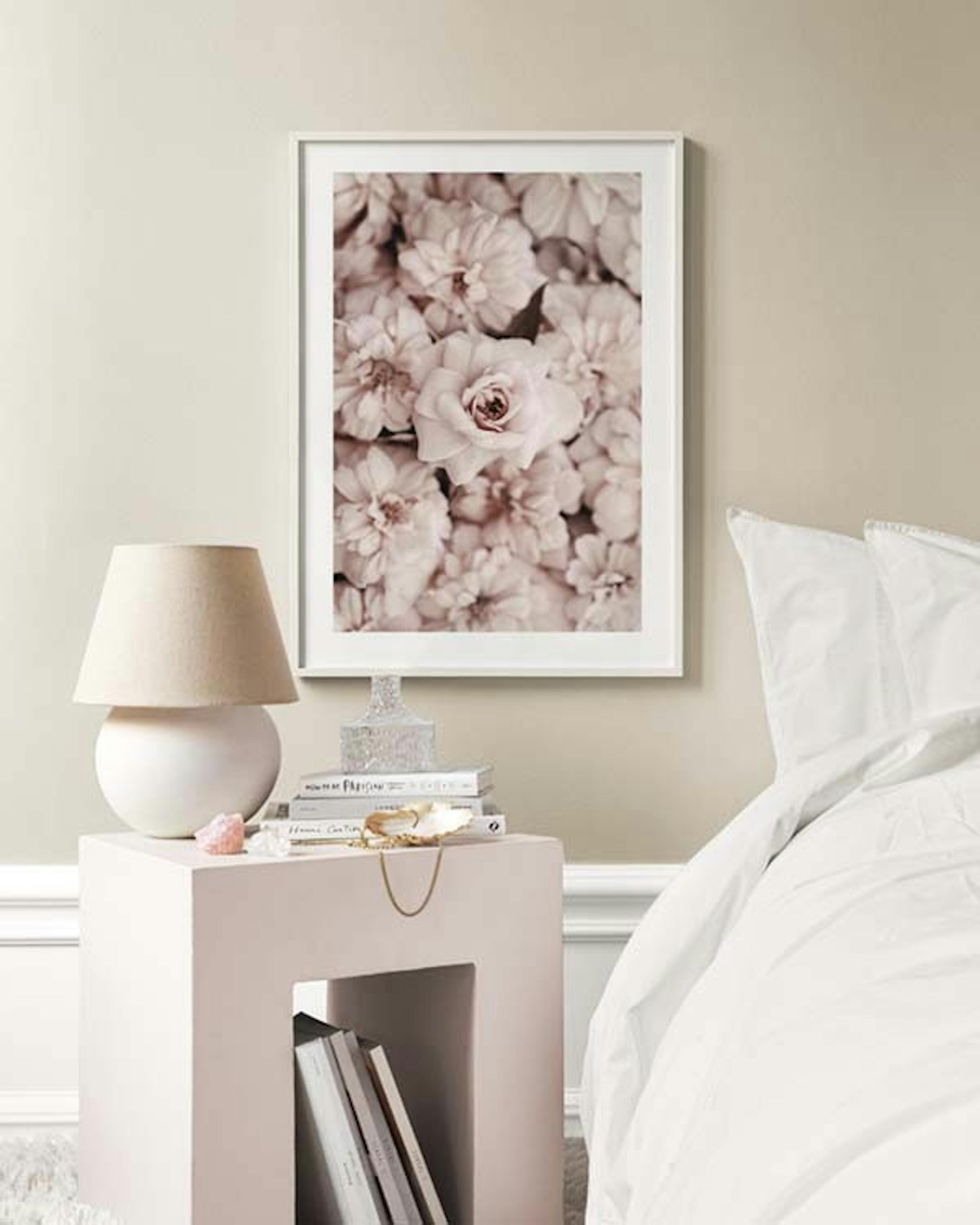 Bed Of Flowers Print