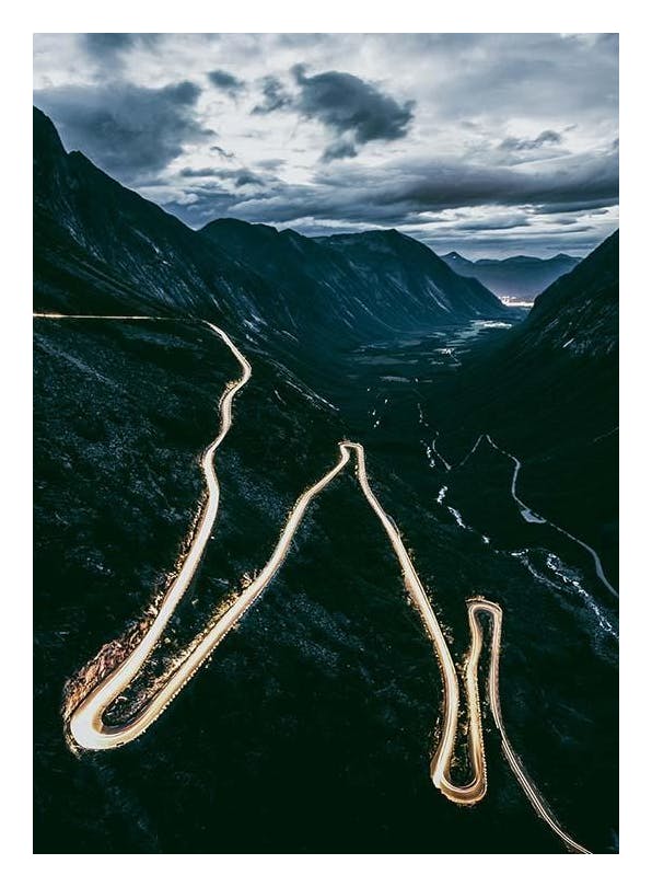 Trollstigen Print (30x40 cm)