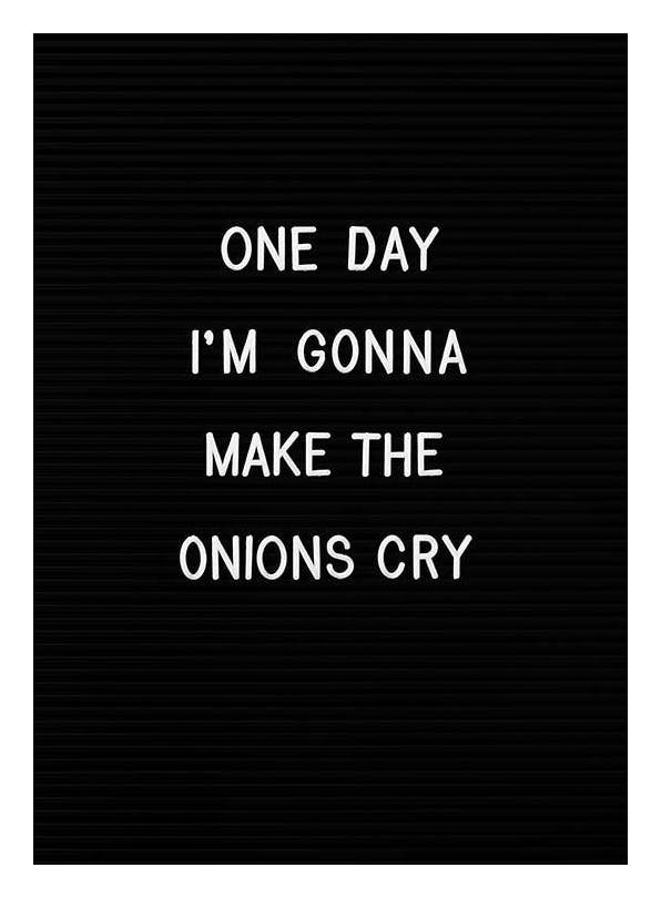 Onions Poster (21x30 cm)