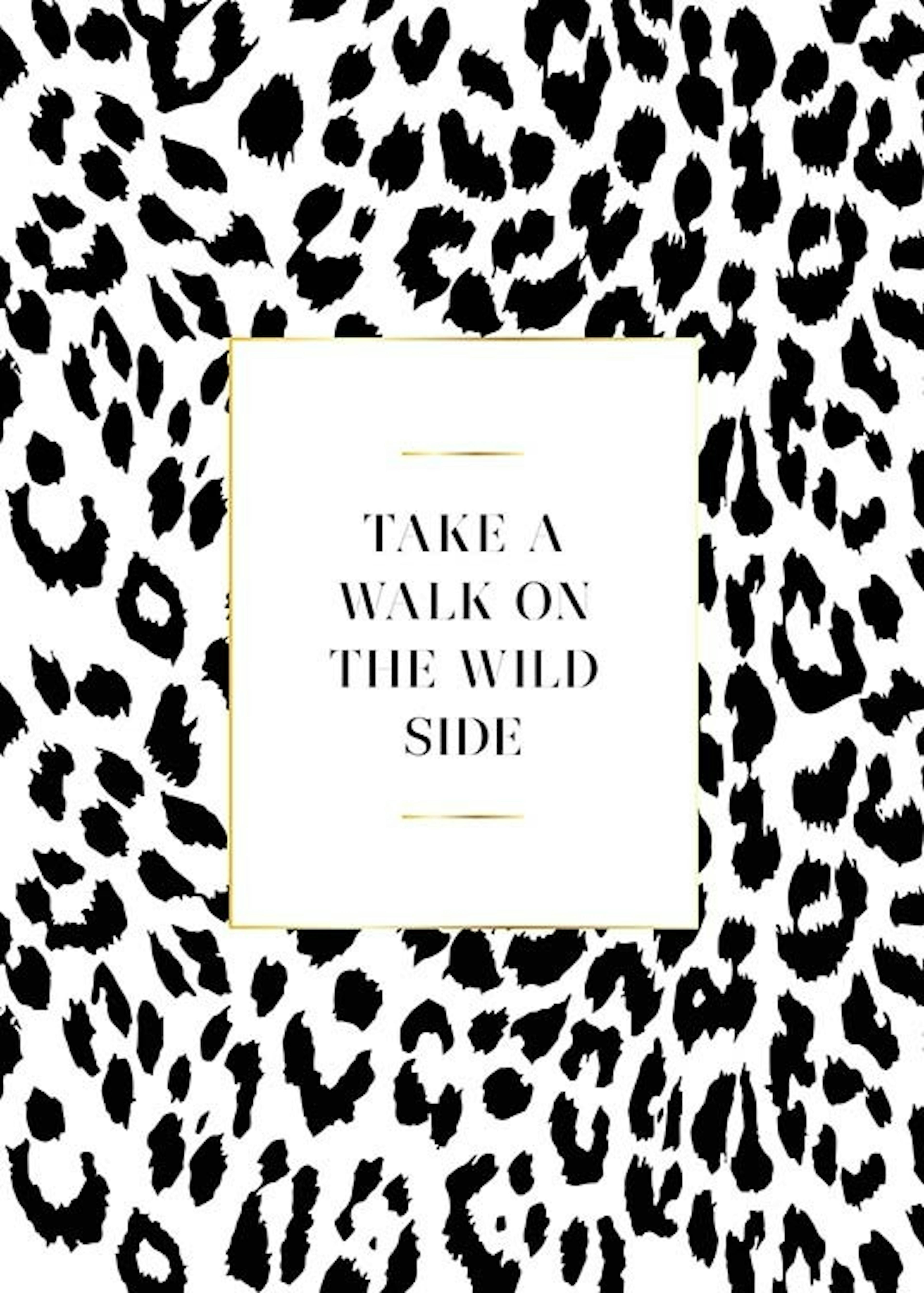 On The Wild Side Print 0