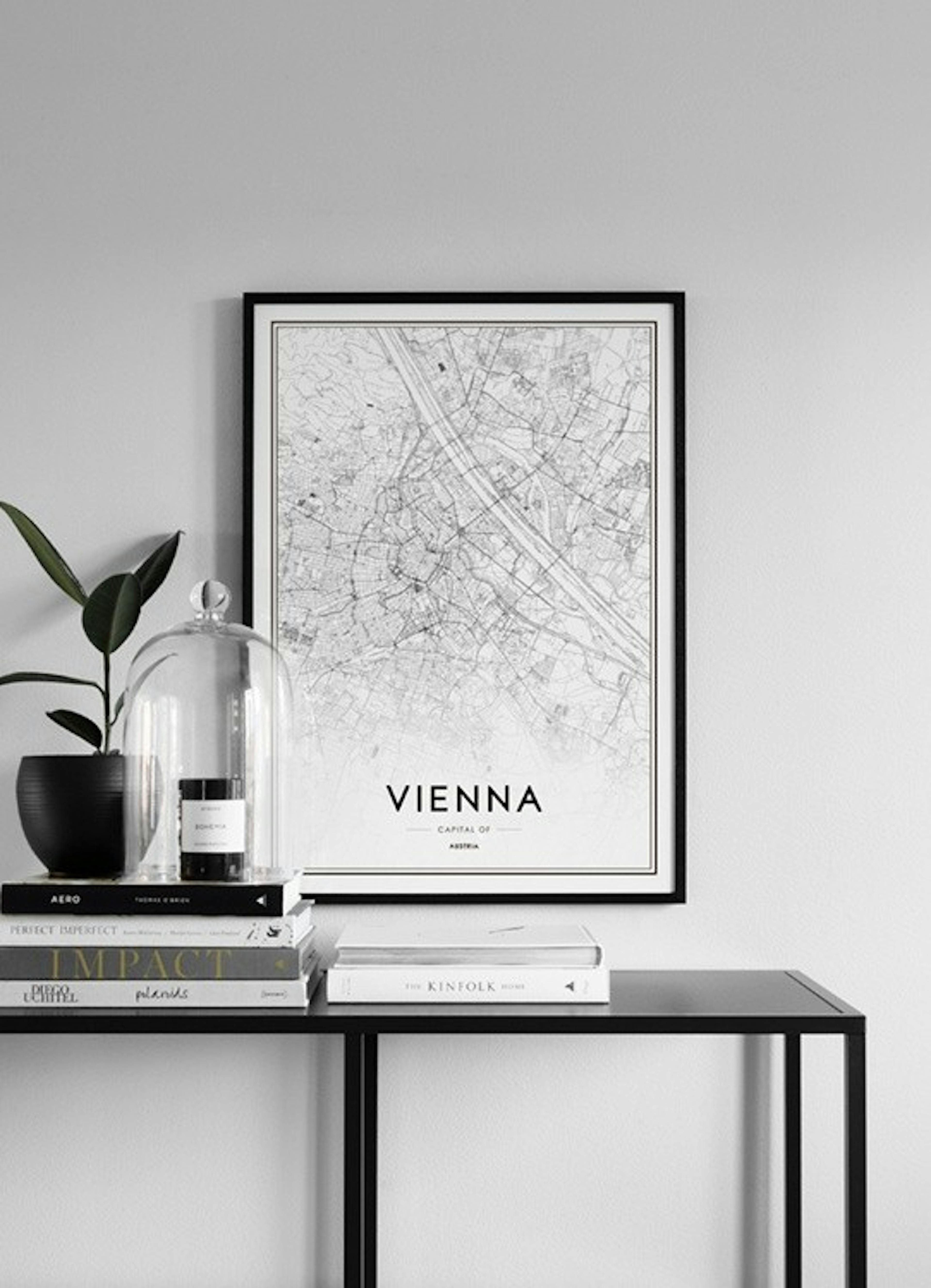 Vienna Map Poster