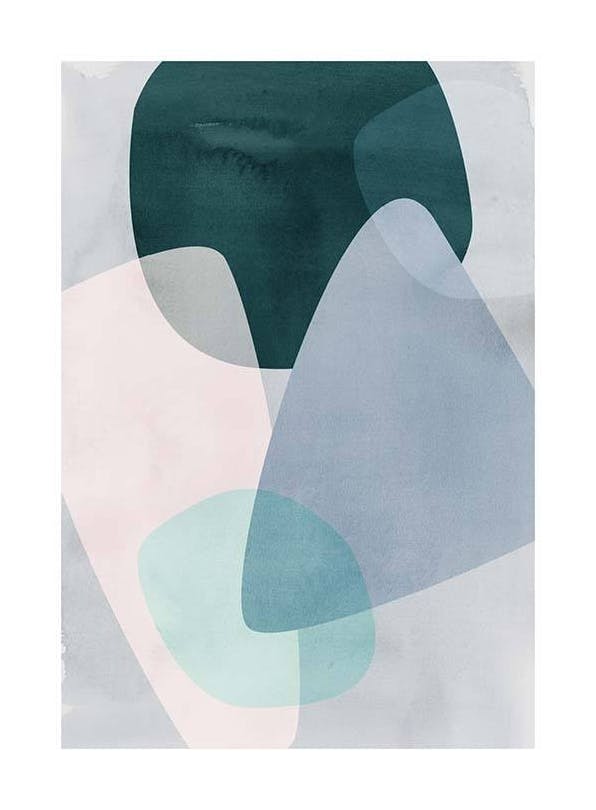 Mareike Böhmer - Graphic Pastels 2 Affiche (50x70 cm) - Mareike Böhmer