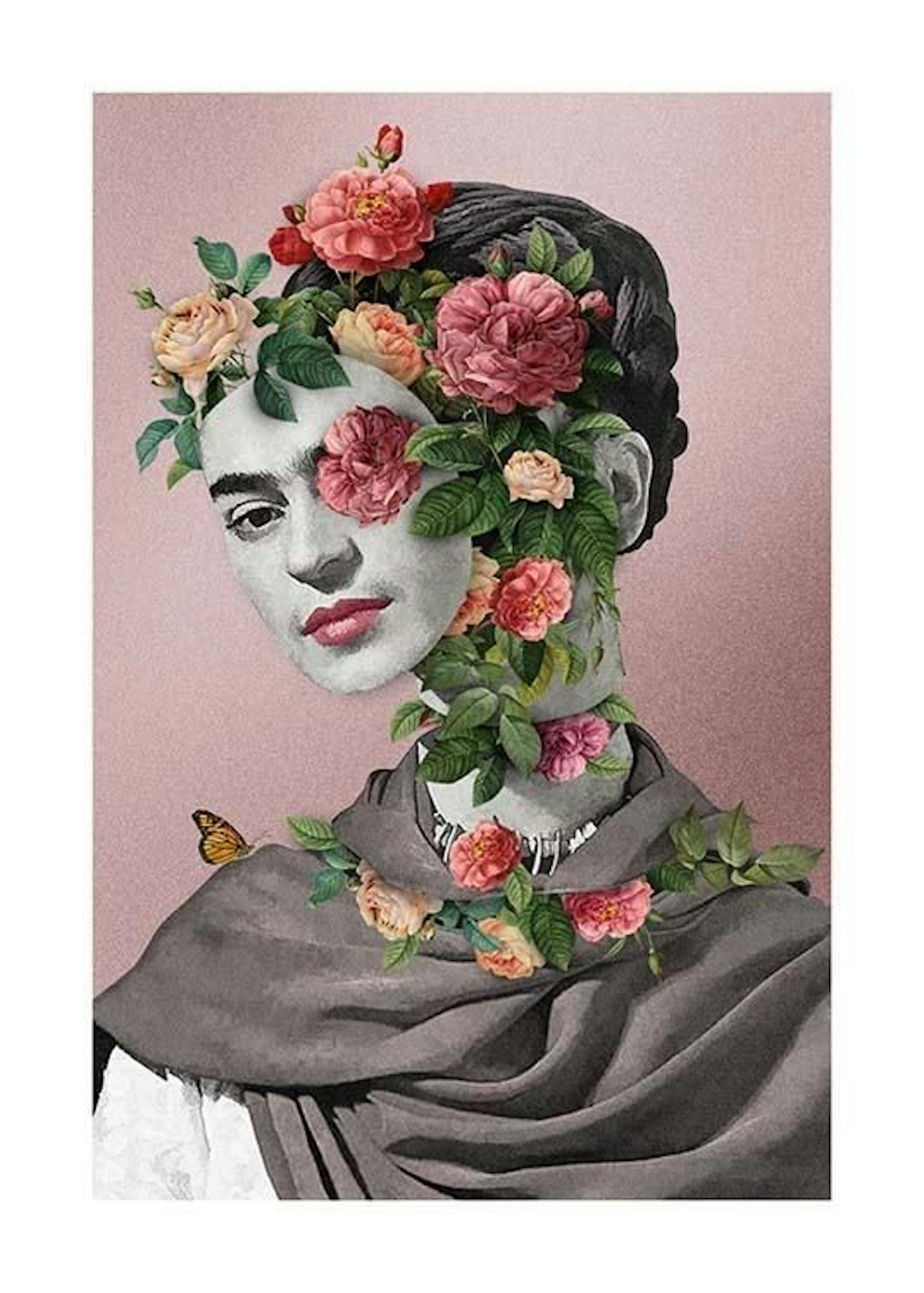 Frida Floral 2 Poster 0