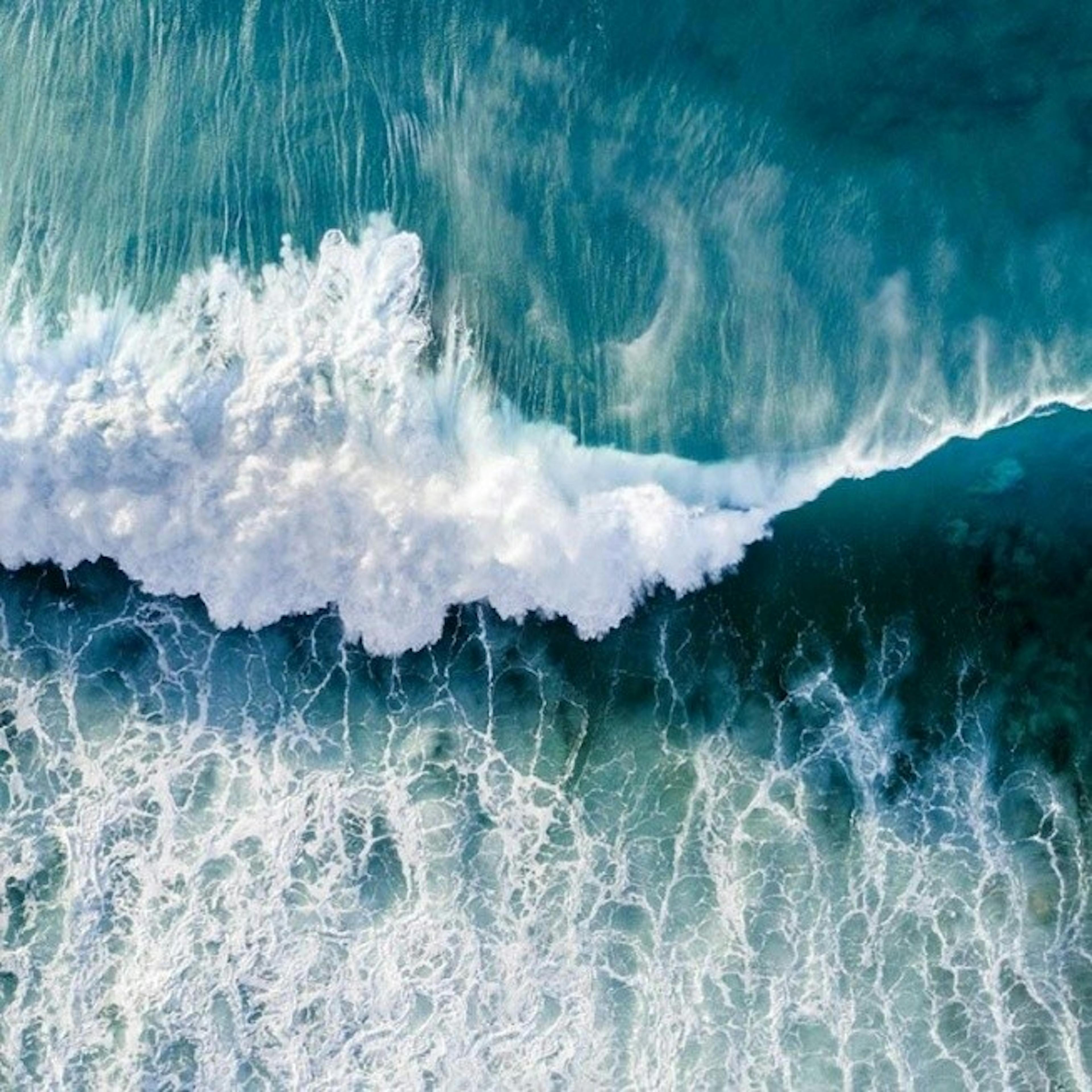 Ocean Wave Print