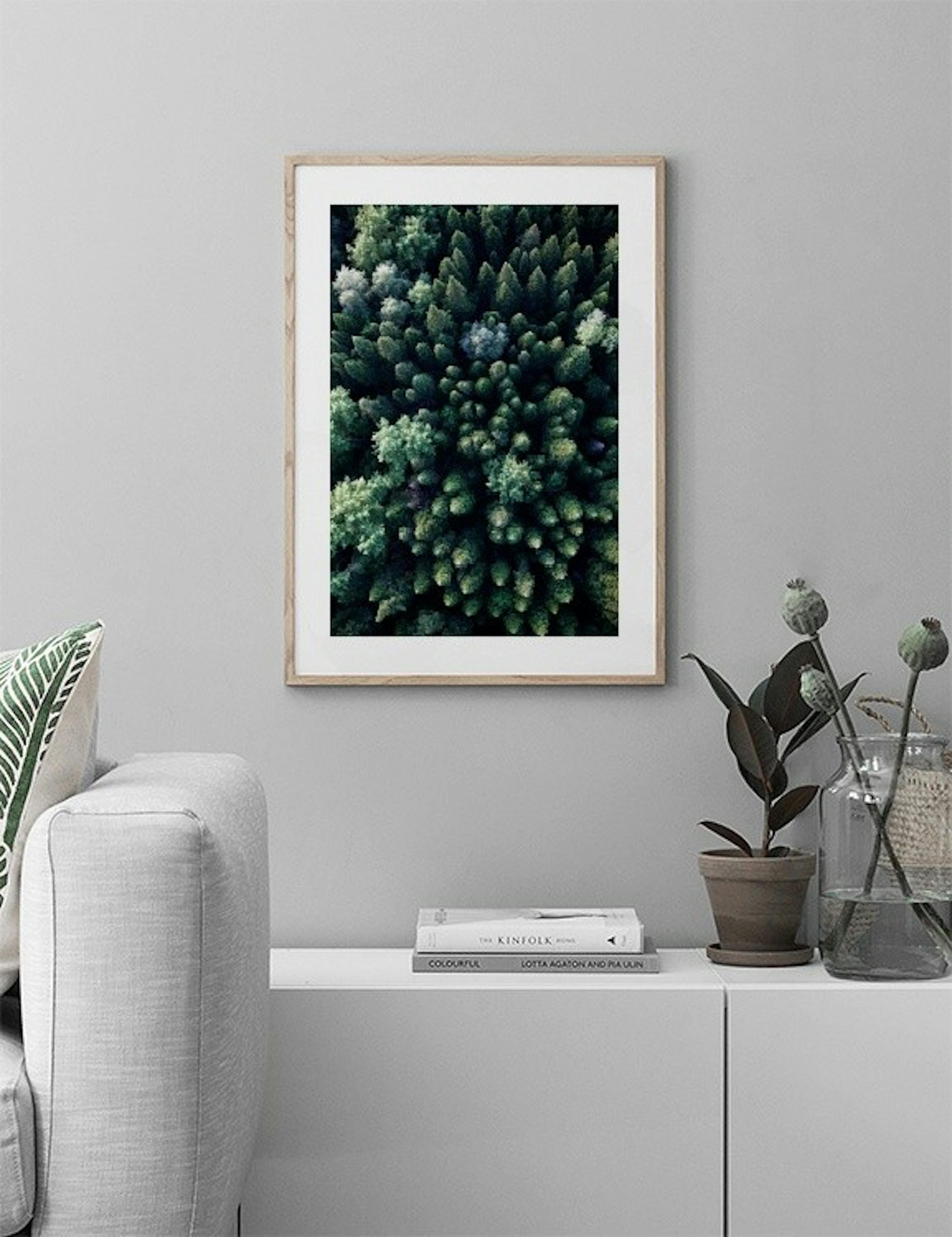 Forest Aerial Poster