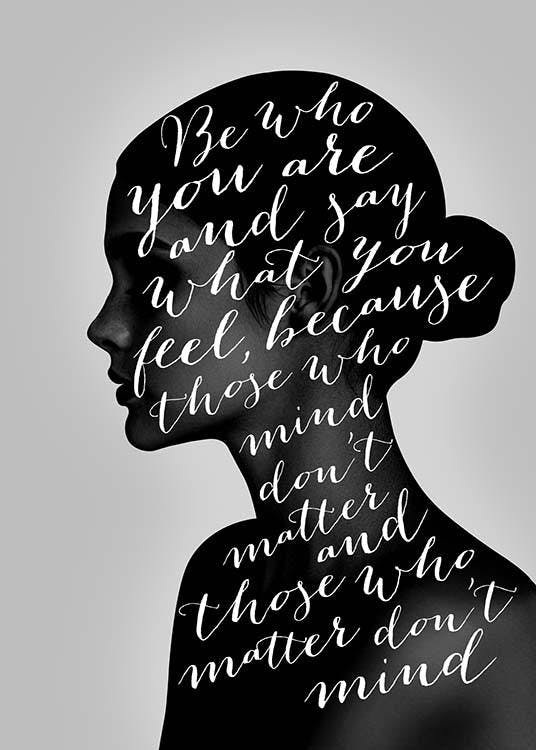 Be Who You Are Poster 0