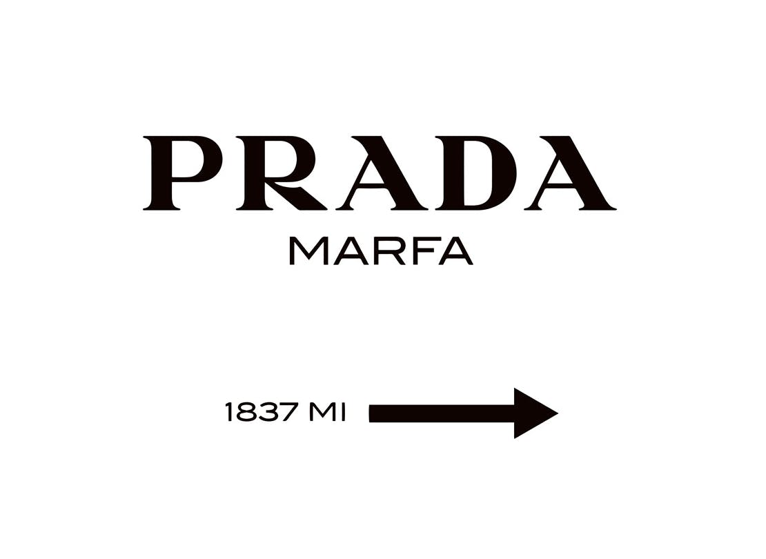 Prada Affiche (13x18 cm)