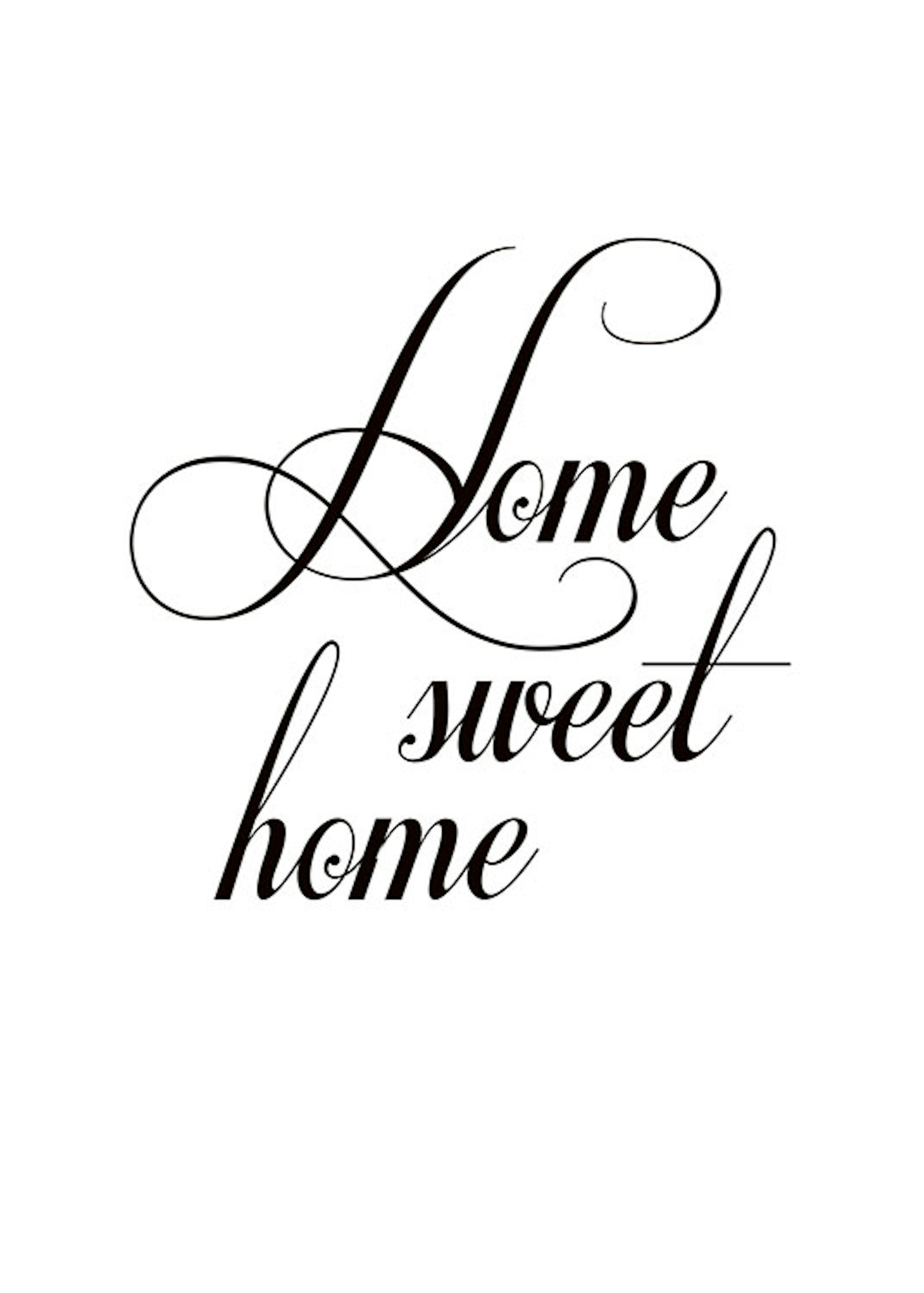 Home Sweet Home, 포스터 0