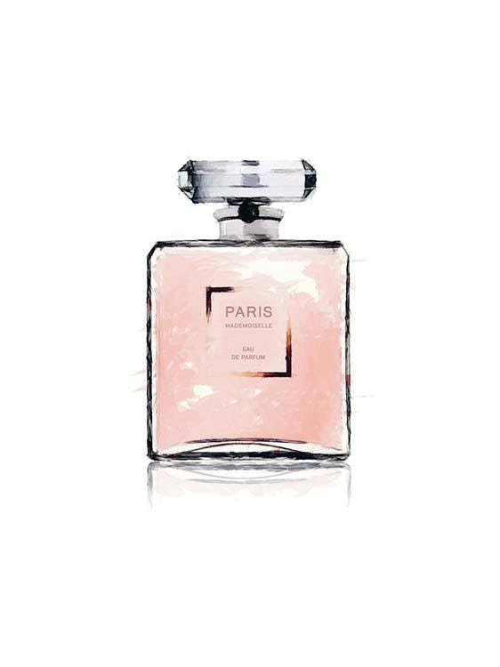 Pink Paris Perfume Poster 0