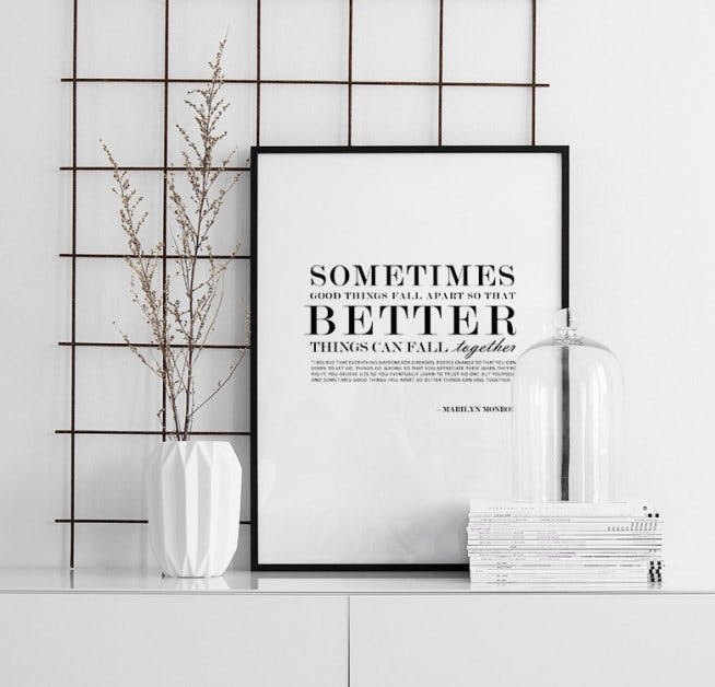 Posters and typography prints online at Desenio. Design by MHMP