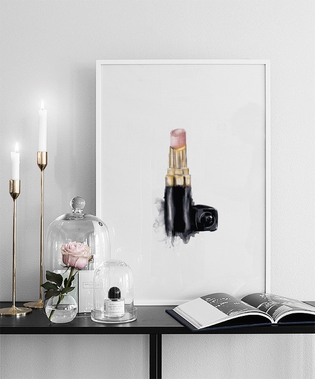 Plakáty ze světa módy, stylový plakát Chanel online