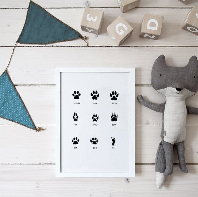 Cute prints and posters for children's room