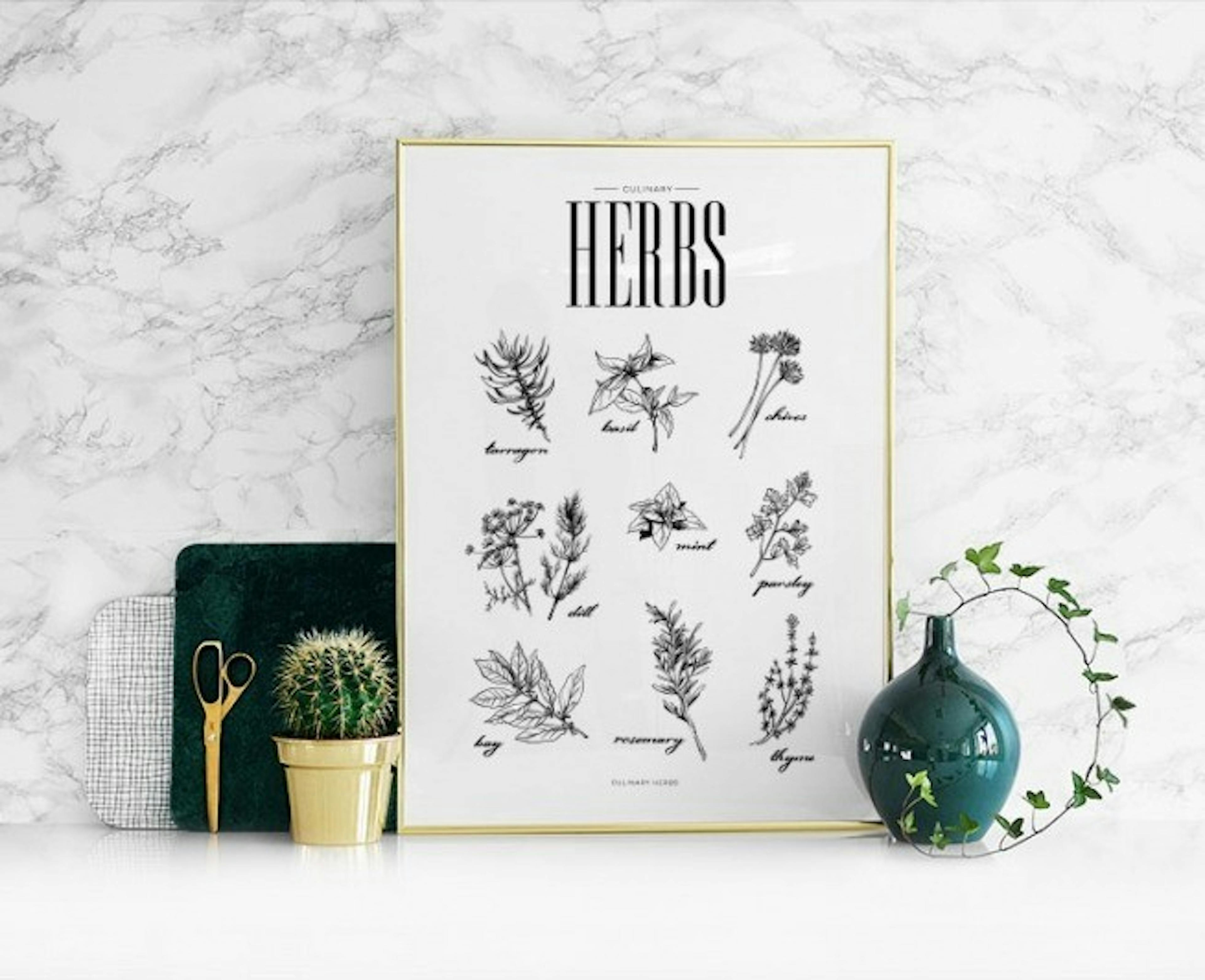 Herbs, Poster