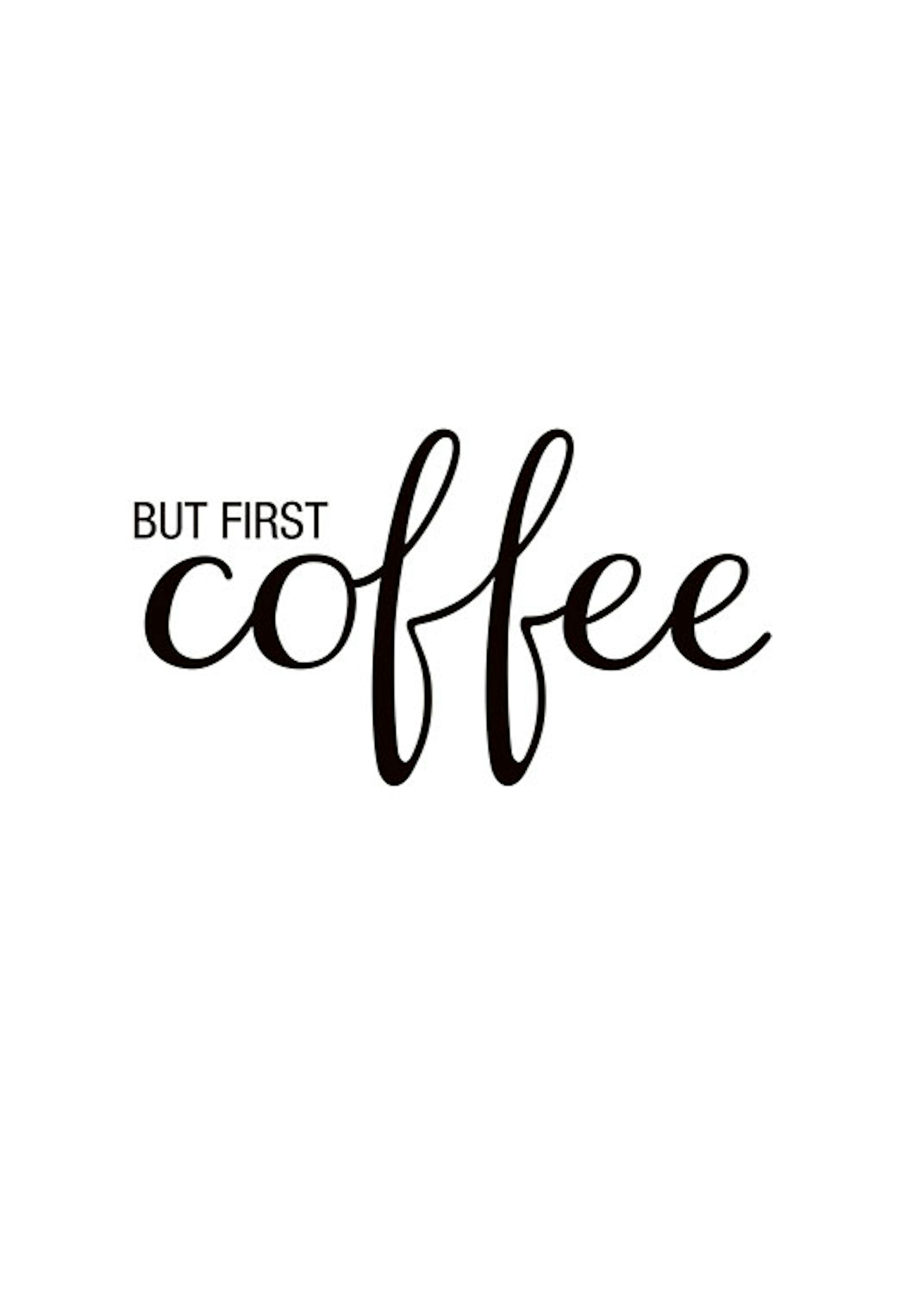But First Coffee, Affiche 0