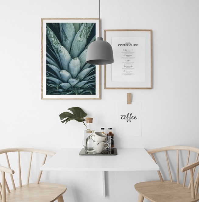 first coffee But kitchen the text with Kitchen for art | – Poster