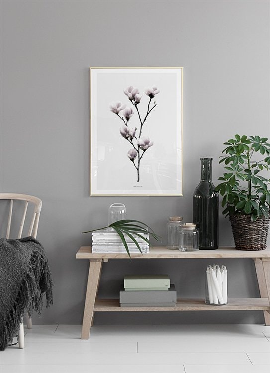 Cleanly designed posters for trendy homes. Botanical prints and posters.