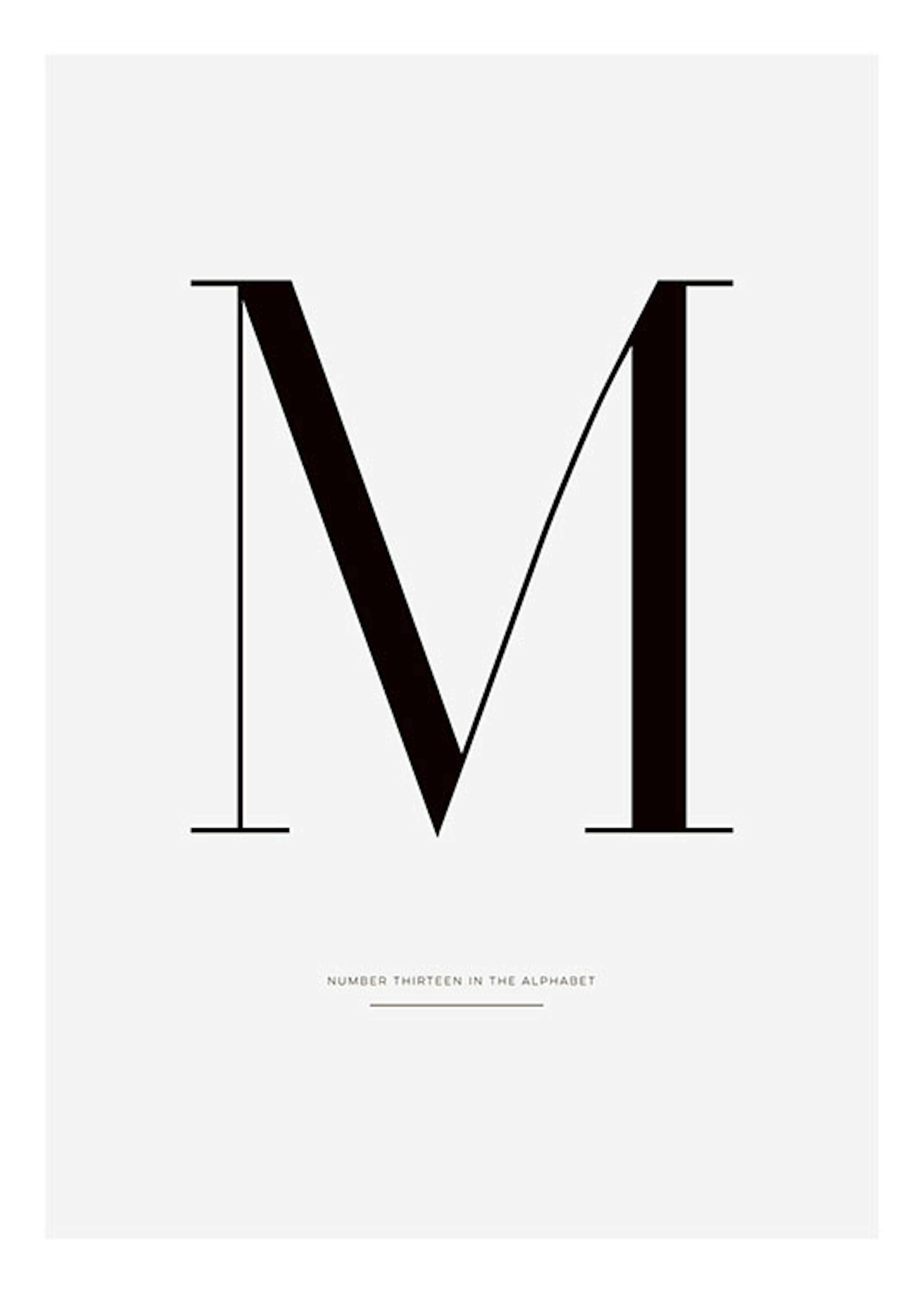 Graphic M Poster 0
