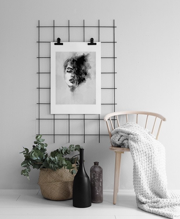 Planscher och prints online med svartvita konsttryck