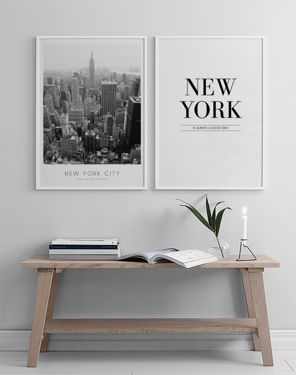underviser malm kulhydrat Plakat med New York | Plakater med foto af byer | Posters – desenio.dk