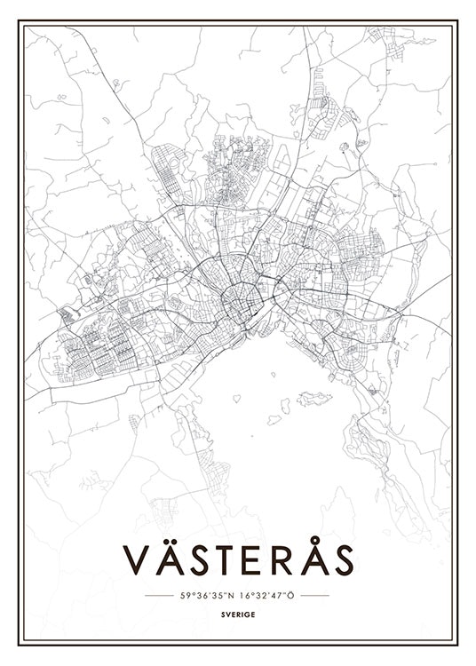 Affischer och planscher Västerås, köp tavla online
