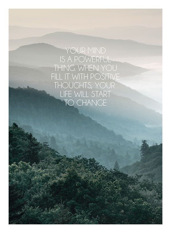 Mind, Posters (50x70 cm) - Natuur posters