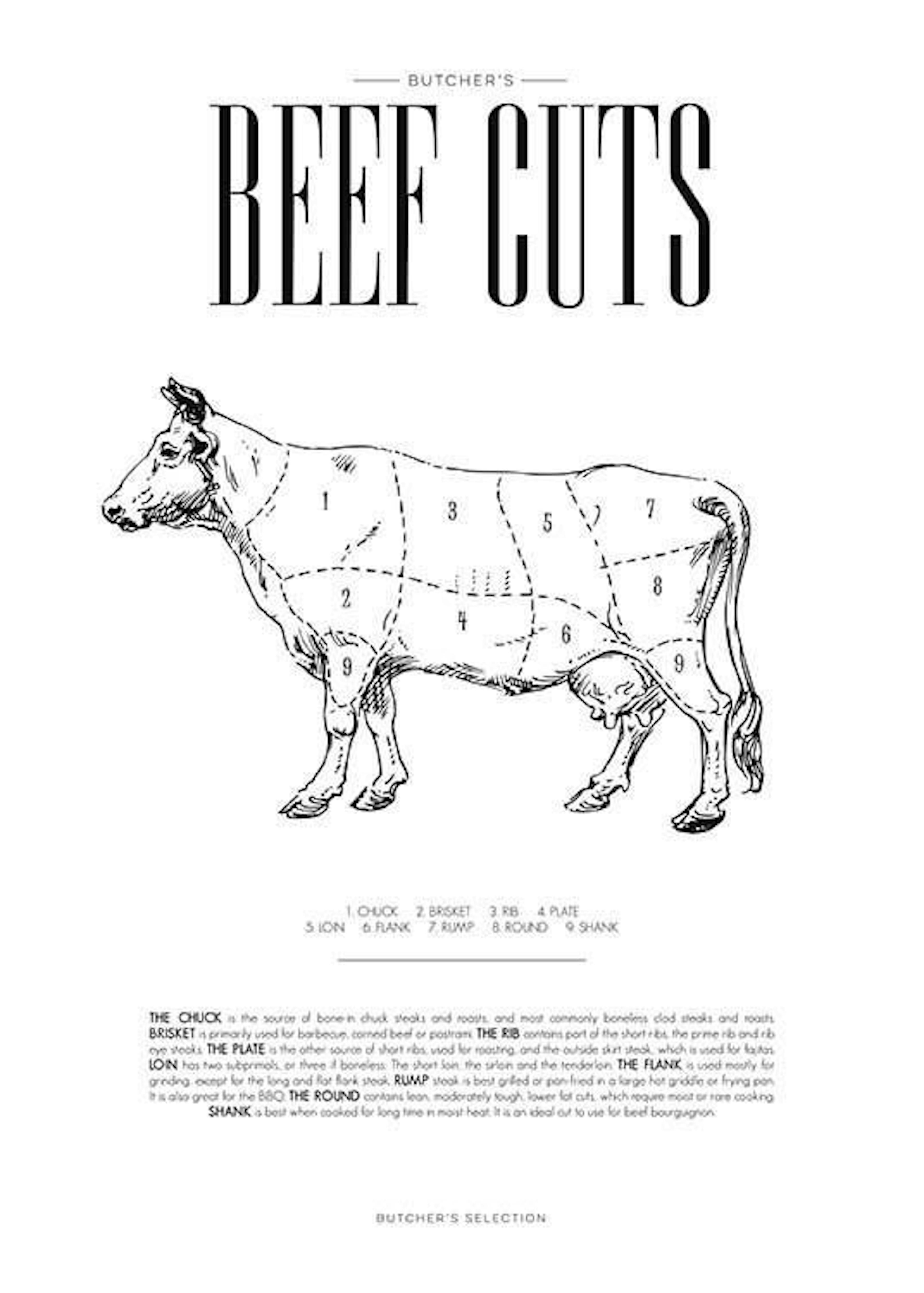 Beef Chart, 포스터