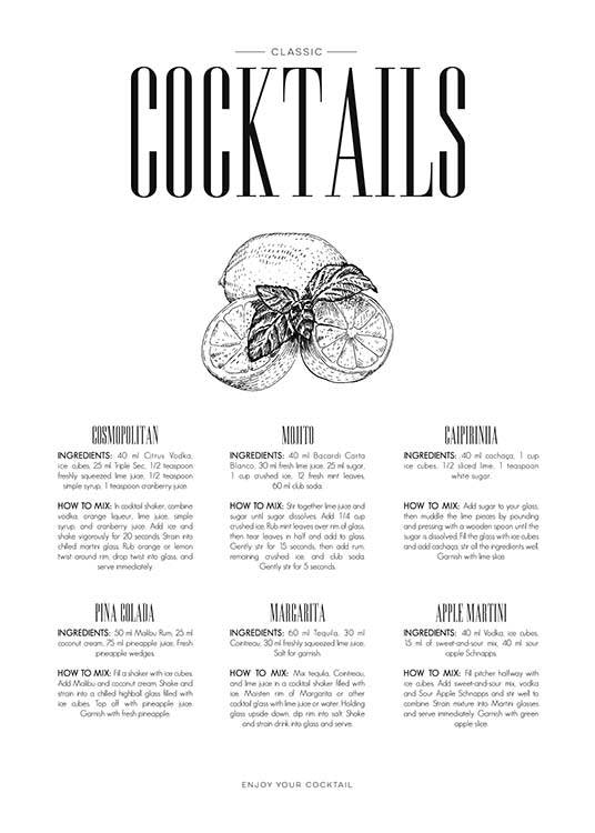 Cocktails, Poster 0