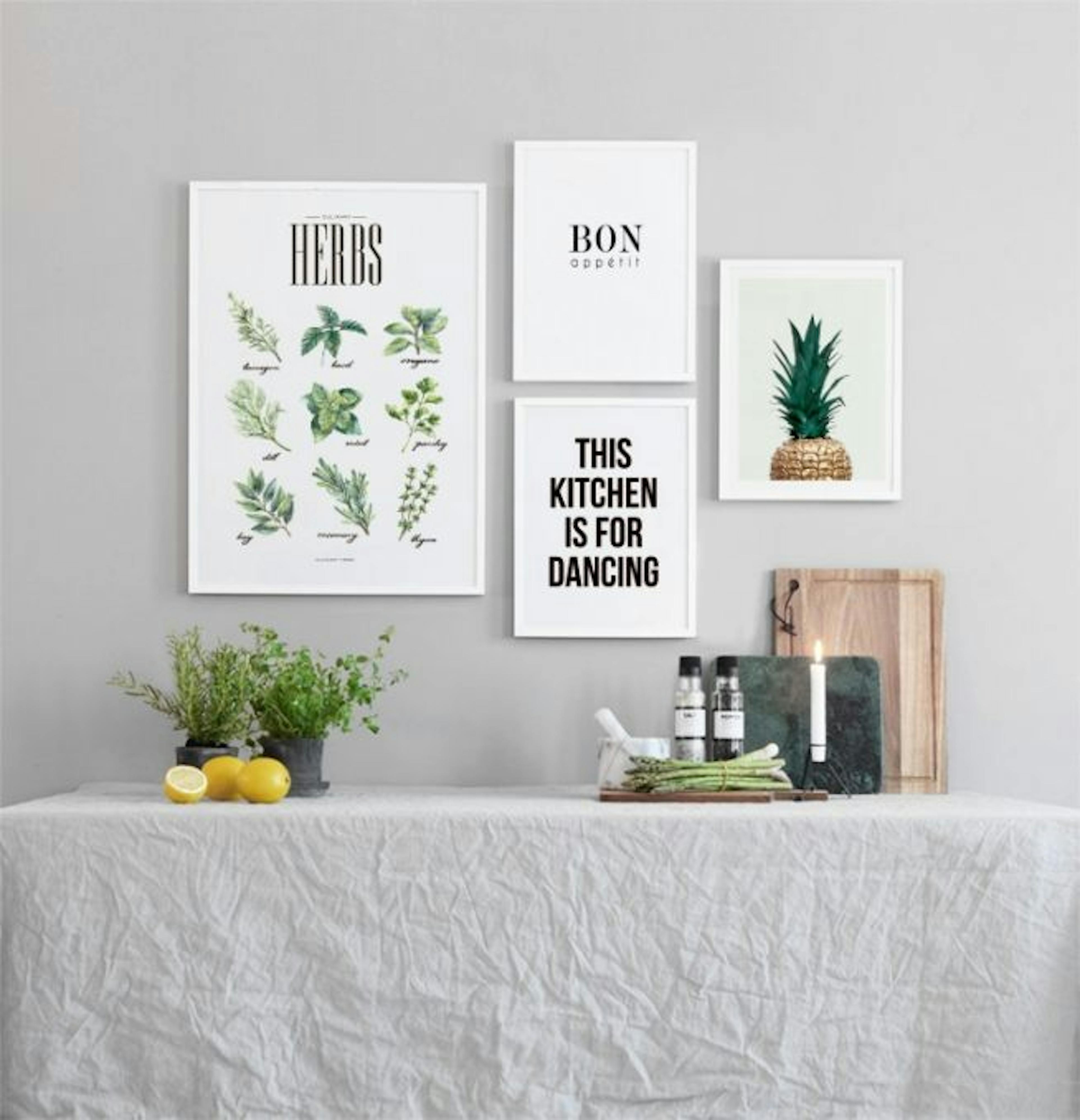 Herbs Green, Print