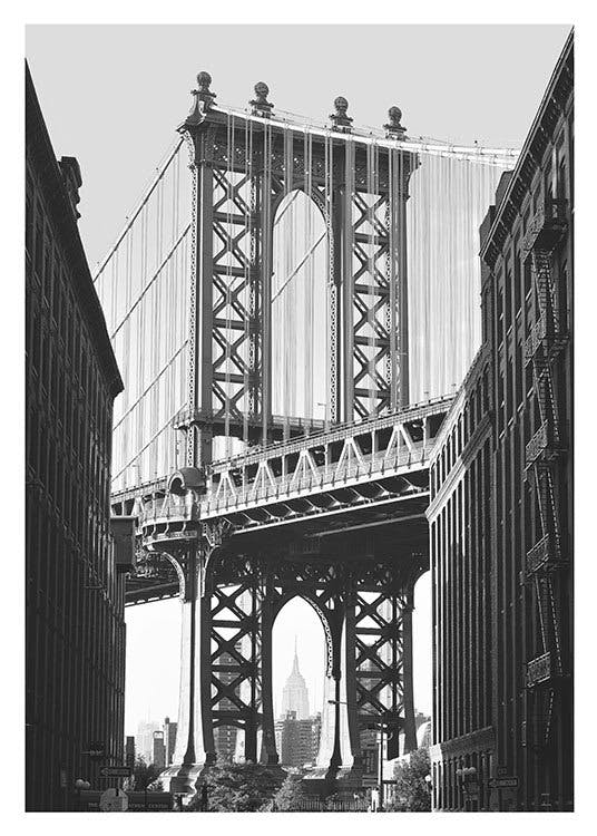 Cuadros y láminas con fotografías en blanco y negro de Nueva York