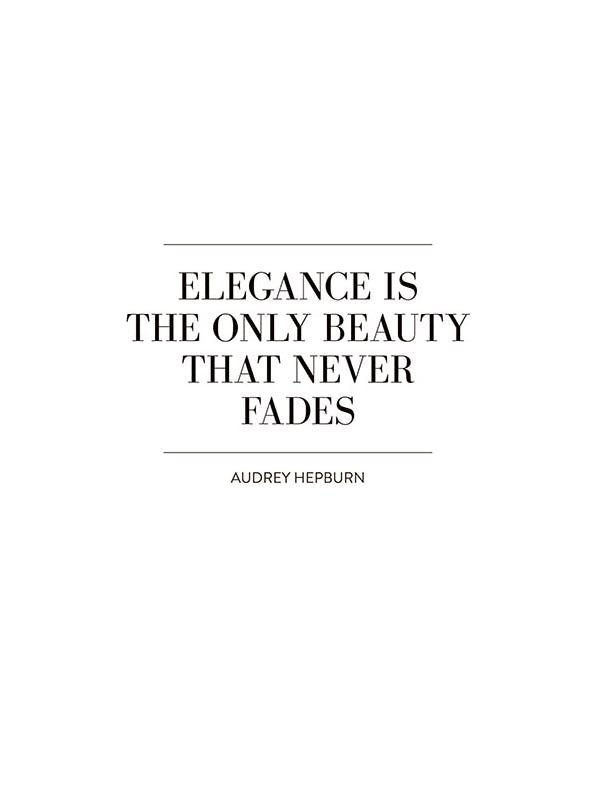 Elegance Is, Print (21x30 cm)