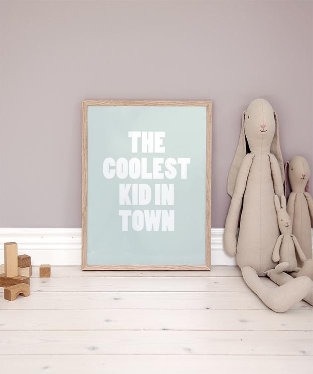 Kids poster for the kids room, nice on a picture shelf or gallery wall or uprigh