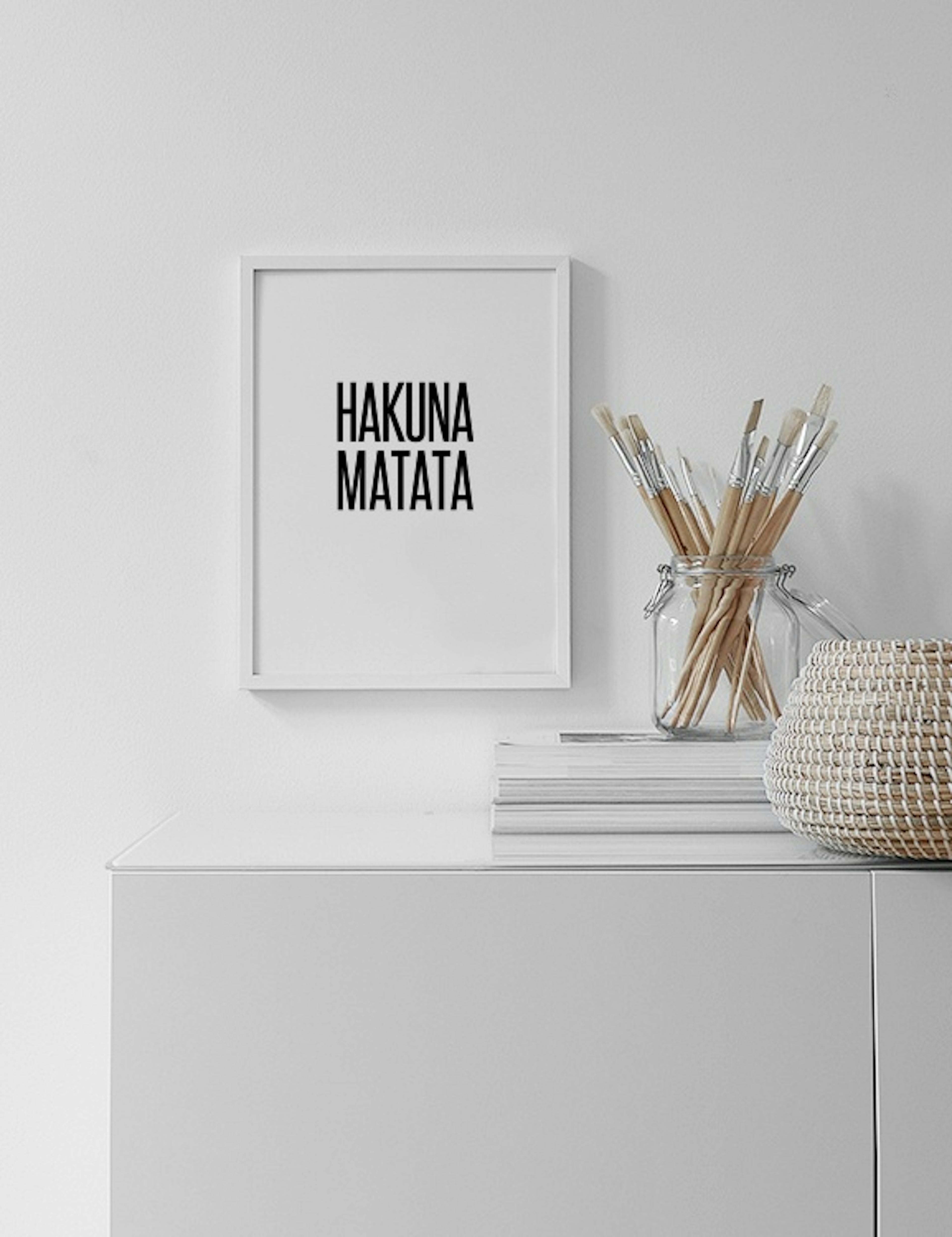 Hakuna Matata, Print