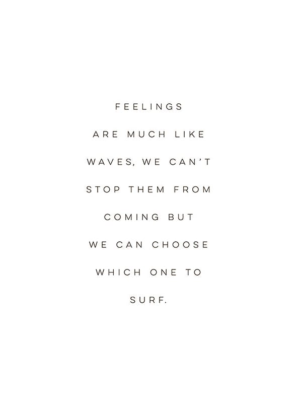 Feelings, Juliste (70x100 cm)  Mustavalkoiset julisteet