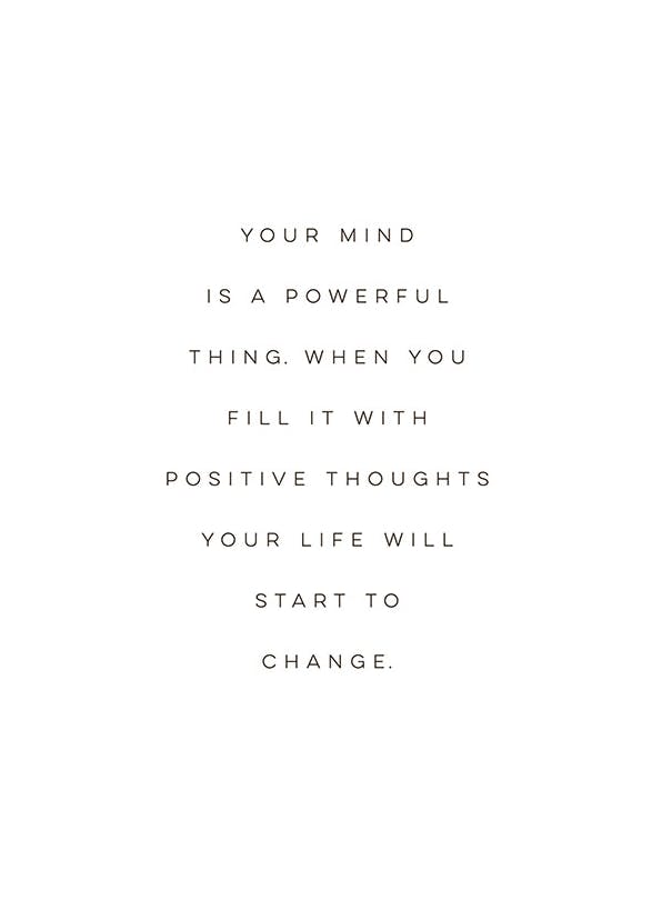 Your Mind Poster (30x40 cm)