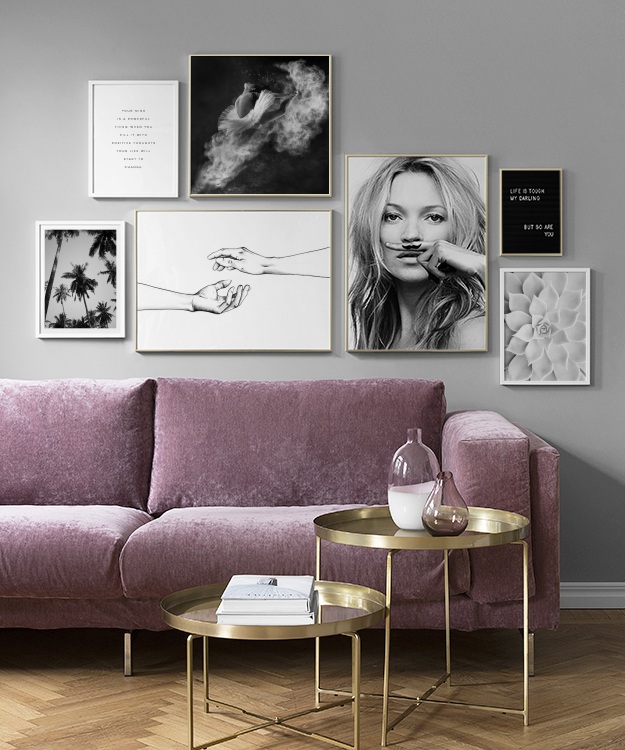 KATE MOSS POSTER  A4 260GSM 