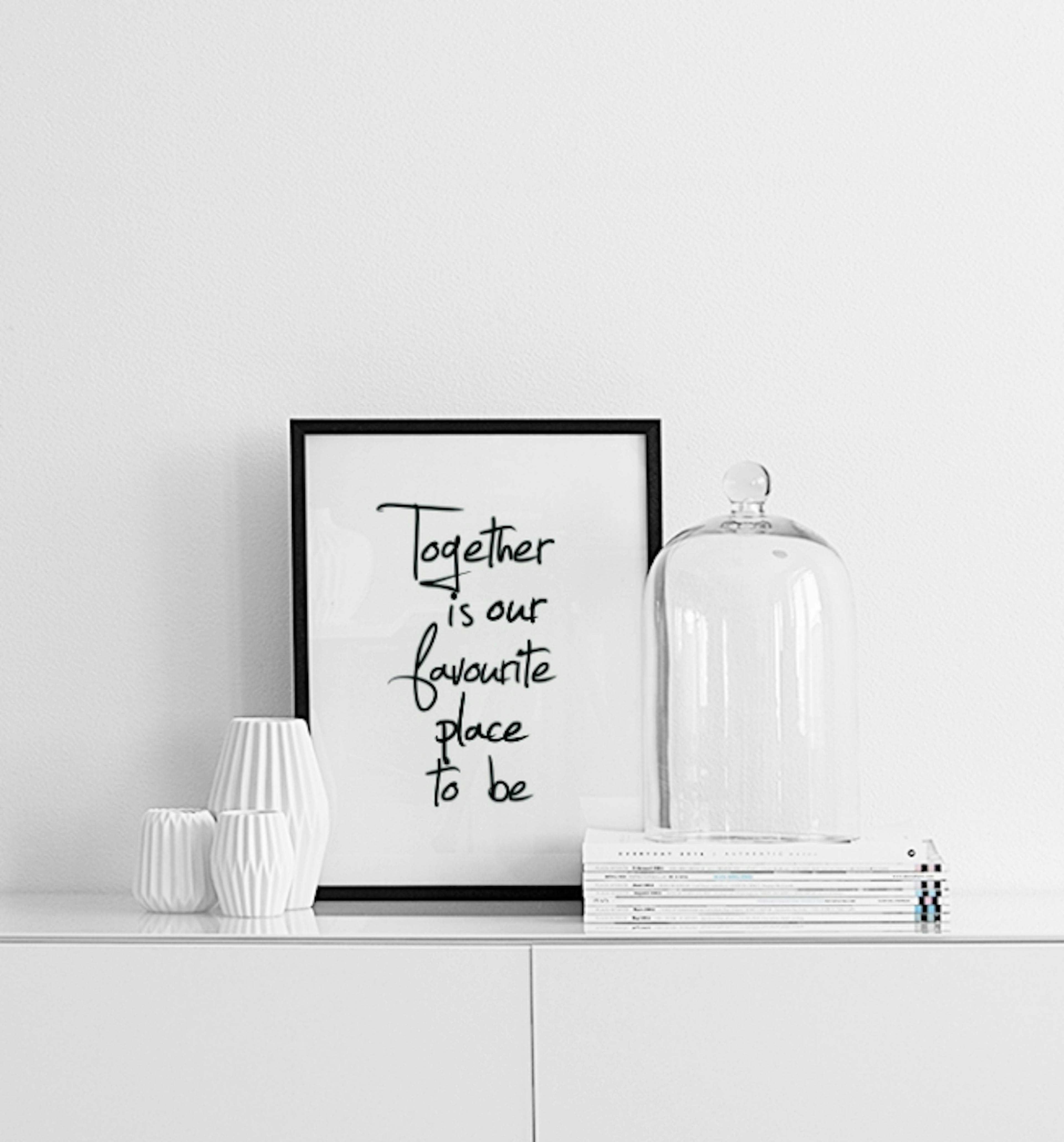Together Is Our Favourite Place, Print