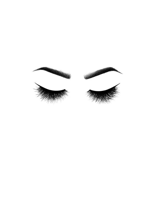 Prints - Lashes, Prints (21x30 cm) - Fashion posters