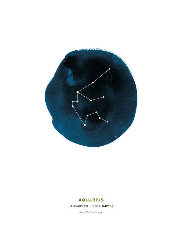 Aquarius Poster (30x40 cm) -  Fotografien