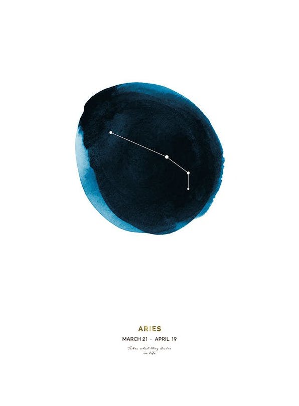 Prints - Aries Print (30x40 cm) - Kids wall art
