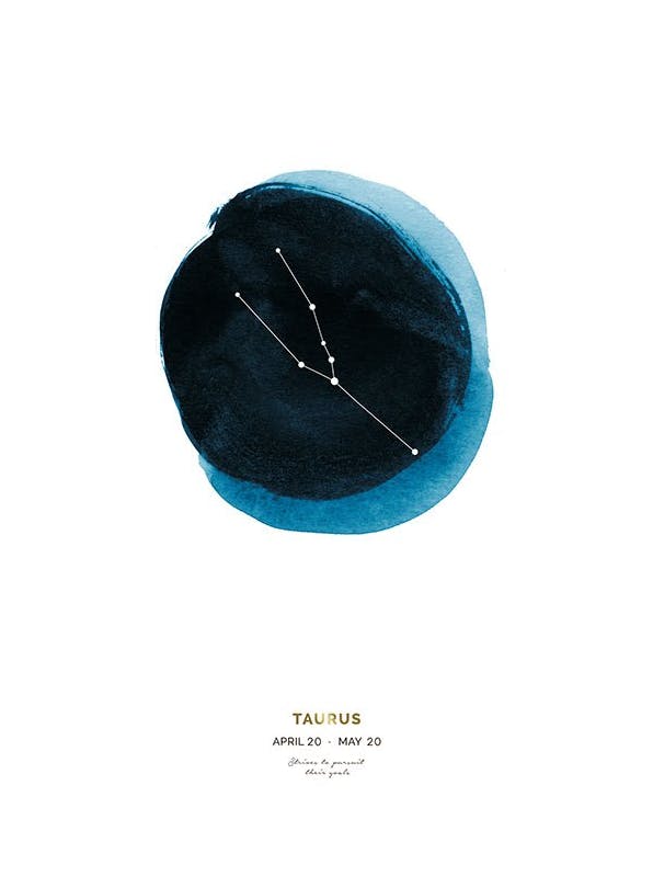 Prints - Taurus Print (30x40 cm) - Kids wall art